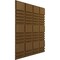 Ekena Millwork 19 5/8in. W x 19 5/8in. H Stacked EnduraWall Decorative 3D Wall Panel Covers 2.67 Sq. Ft. WP20X20SDCGH - alternate 4